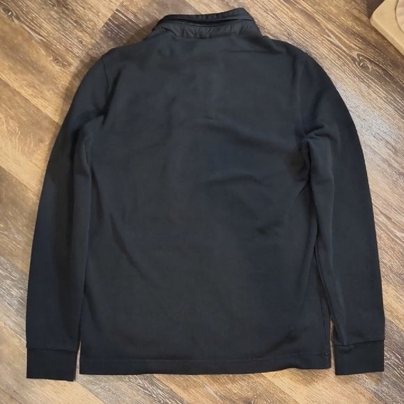 Kenneth Cole Reaction Men's Zip Up Sweater Dark Gray - Picture 3 of 4